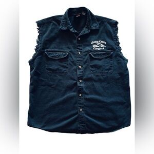 Orange County Choppers motorcycle button up tank top